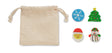 Set de 4 gommes de Noël RUBBIES personnalisable-0