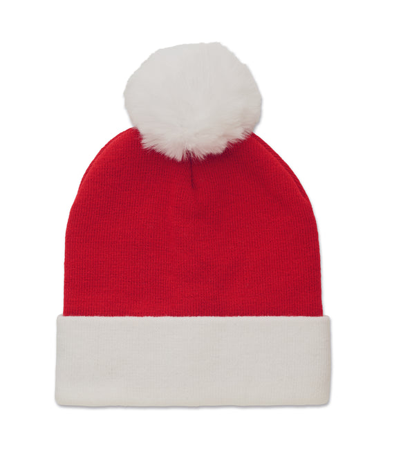 Bonnet de Noël tricoté MENSA personnalisable-0