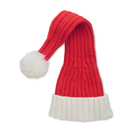 Long bonnet de Noël en tricot ORION personnalisable-0