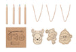 Décorations en bois à dessiner FUNCOOL personnalisable-0