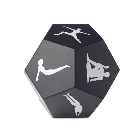 Dé De Décision Pour Yoga Easy Yoga Personnalisable Black Sport & Santé