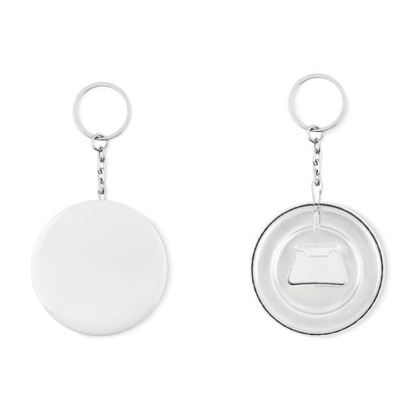 Décapsuleur Porte-Clés Métal Pin Flask Personnalisable Silver Accessoires