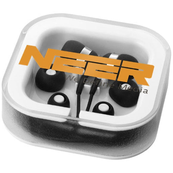 Écouteurs Sargas Avec Microphone Personnalisable Audio & Vidéo