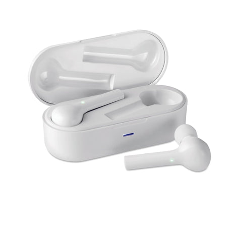 Ecouteurs Tws Base De Charge Funk Personnalisable White Audio & Son
