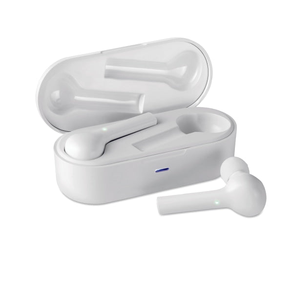 Ecouteurs Tws Base De Charge Funk Personnalisable White Audio & Son