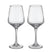 Ensemble De 2 Verres À Vin Cheers Personnalisable Transparent Accessoires