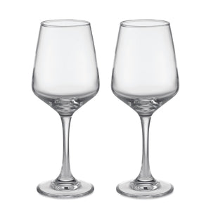 Ensemble De 2 Verres À Vin Cheers Personnalisable Transparent Accessoires