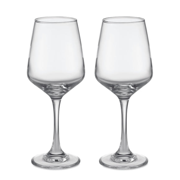 Ensemble De 2 Verres À Vin Cheers Personnalisable Transparent Accessoires