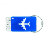 Etiquette À Bagage En Aluminium Fly Tag Personnalisable Blue Accessoires De Voyage