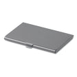 Etui Cartes De Visite En Métal Stanwell Personnalisable Silver Accessoires Voyage