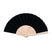 Eventail Manuel. Fanny Wood Personnalisable Black Articles De Plage
