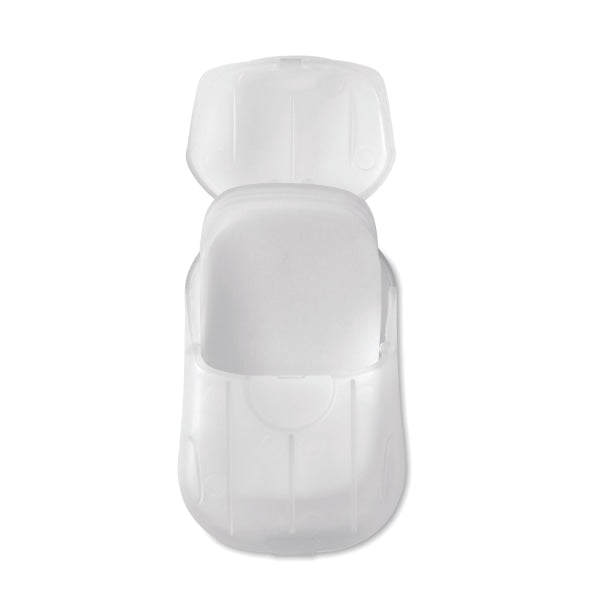 Feuilles De Savon En Étui Pp Soap To Go Personnalisable Transparent Premiers Secours