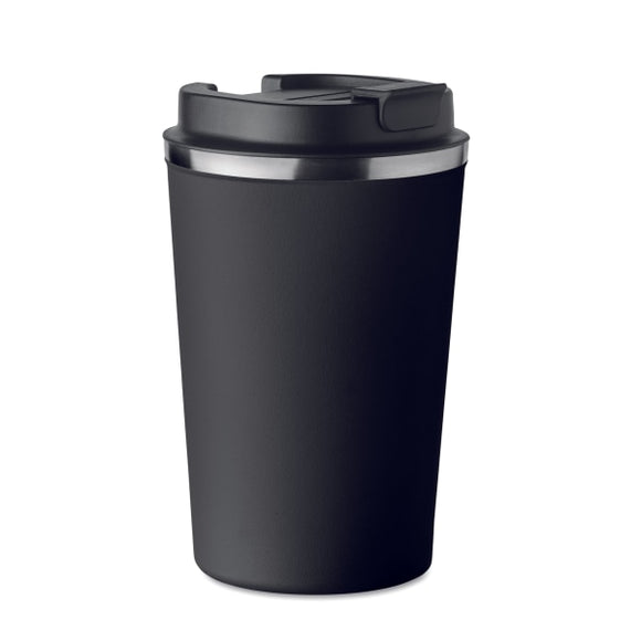 Gobelet À Double Paroi 350 Ml Brace Personnalisable Noir Vaisselle