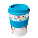 Gobelet Brite-Americano® Medio 300 Ml Avec Bandeau Antidérapant Personnalisable Récipients Boisson