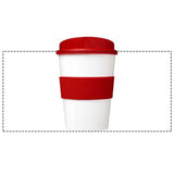 Gobelet Brite-Americano® Medio 300 Ml Avec Bandeau Antidérapant Personnalisable Récipients Boisson