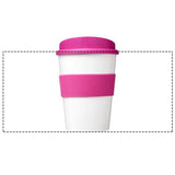 Gobelet Brite-Americano® Medio 300 Ml Avec Bandeau Antidérapant Personnalisable Récipients Boisson