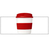 Gobelet En Plastique Simple Paroi 250 Ml Avec Bandeau Antidérapant Personnalisable Récipients