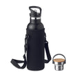 Gourde À Double Paroi 700Ml Tiksi Personnalisable Black Vaisselle