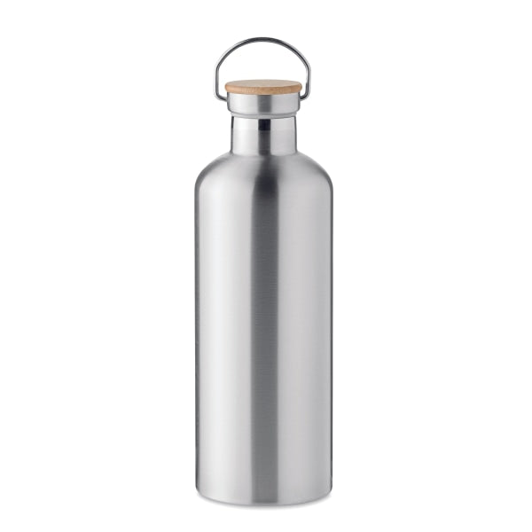 Gourde Double Paroi 1 5L Helsinki Large Personnalisable Silver Vaisselle