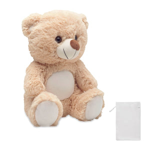 Grand Ours En Peluche Rpet Kloss Personnalisable Beige Peluches