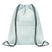 Grand Sac Cordelette 210D Pocket Shoop Personnalisable Blanc Sacs À Dos & De Plein Air