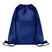 Grand Sac Cordelette 210D Pocket Shoop Personnalisable Bleu Sacs À Dos & De Plein Air