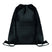 Grand Sac Cordelette 210D Pocket Shoop Personnalisable Noir Sacs À Dos & De Plein Air