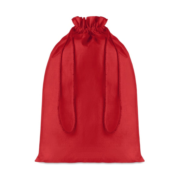 Grand Sac En Coton Taske Large Personnalisable Red Sacs Shopping
