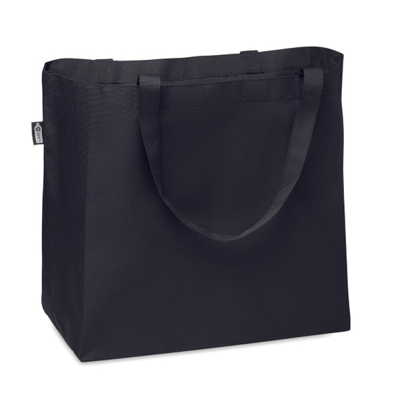 Grand Sac Shopping En Rpet Fama Personnalisable Black Sacs