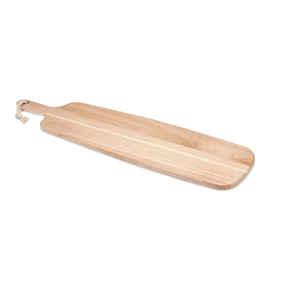 Grande Planche En Paulownia Argoboard Long Personnalisable Brown Accessoires Culinaires