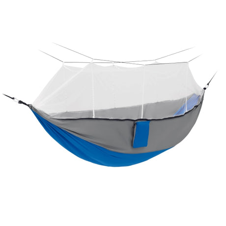 Hamac Avec Moustiquaire Jungle Plus Personnalisable Blue Plein Air