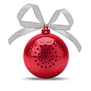 Haut Parleur Boule De Noël Jingle Ball Personnalisable Red Décoration