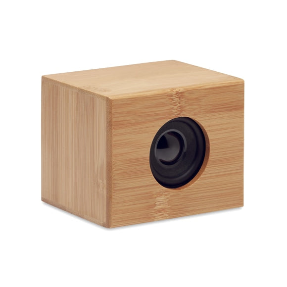 Haut-Parleur Sans Fil Bambou Yista Personnalisable Brown Audio & Son