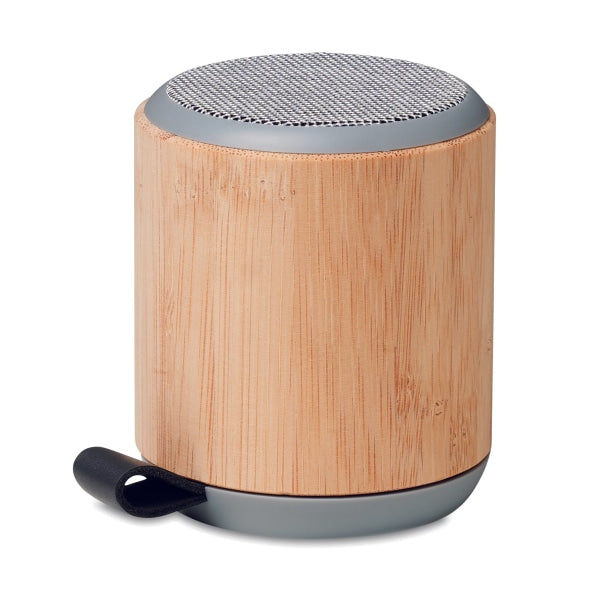 Haut-Parleur Sans Fil En Bambou Rugli Personnalisable Brown Audio & Son