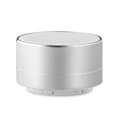 Haut-Parleur Sans Fil Rond Sound Personnalisable Silver Audio & Son