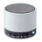 Haut-Parleurs Sans Fil Round Bass Personnalisable White Audio & Son