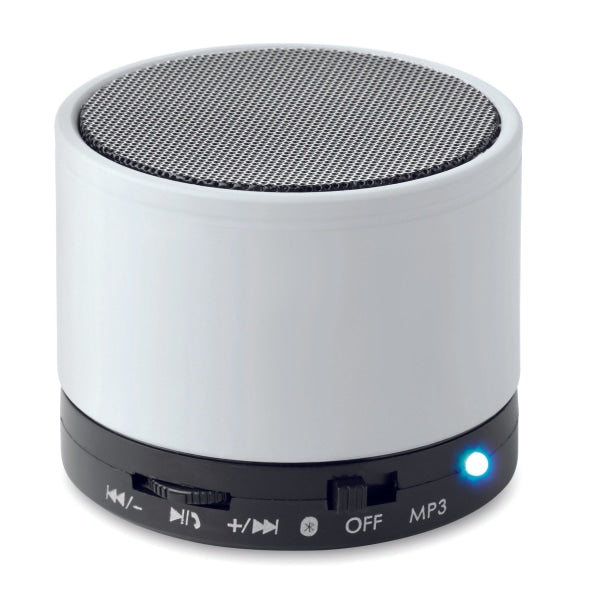 Haut-Parleurs Sans Fil Round Bass Personnalisable White Audio & Son