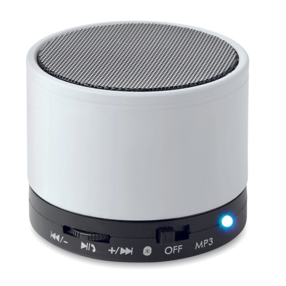 Haut-Parleurs Sans Fil Round Bass Personnalisable White Audio & Son