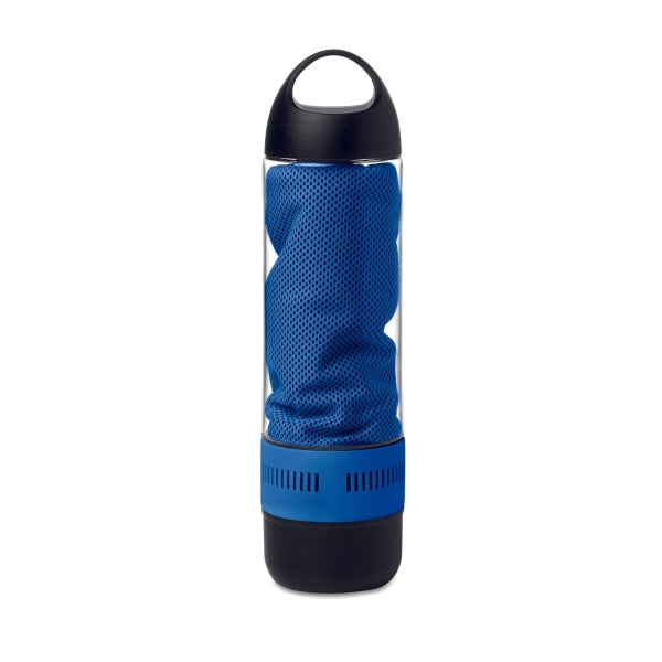 Haut-Parleur/Serviette/Gourde Cool Personnalisable Bleu Audio & Son