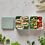 Boîte à repas (lunchbox) Mon Bento® format carré fabrication France 🇫🇷