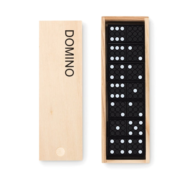 Jeu De Domino Dans Une Boite Domino Personnalisable Brown Jeux