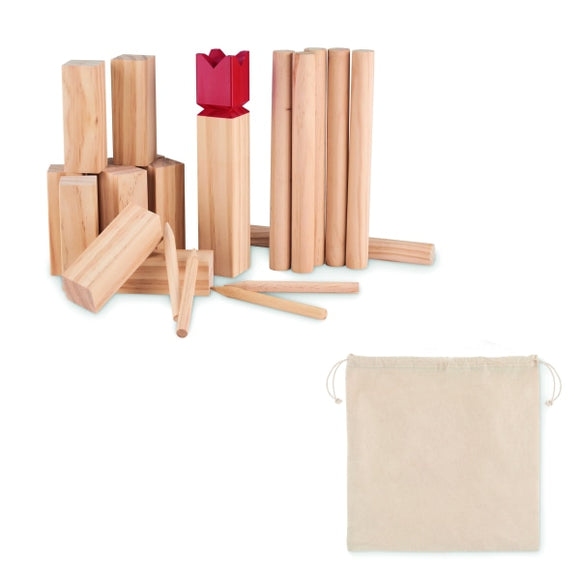Jeu De Lancer En Bois Pin King Personnalisable Brown Jeux