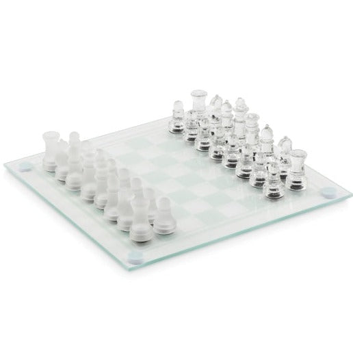 Jeu Déchecs En Verre Scaglass Personnalisable Transparent Jeux