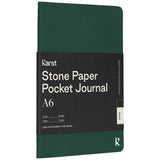 Journal De Poche Karst® A6 En Papier Pierre Et À Couverture Souple - Vierge Personnalisable