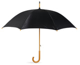 Parapluie avec poignée en bois CUMULI personnalisable-1