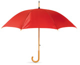 Parapluie avec poignée en bois CUMULI personnalisable-3