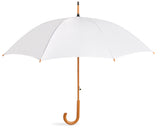 Parapluie avec poignée en bois CUMULI personnalisable-4