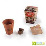Kits Message Cadeau De Soirée - Soirée Epicée Piment Personnalisable Plantes Publicitaires