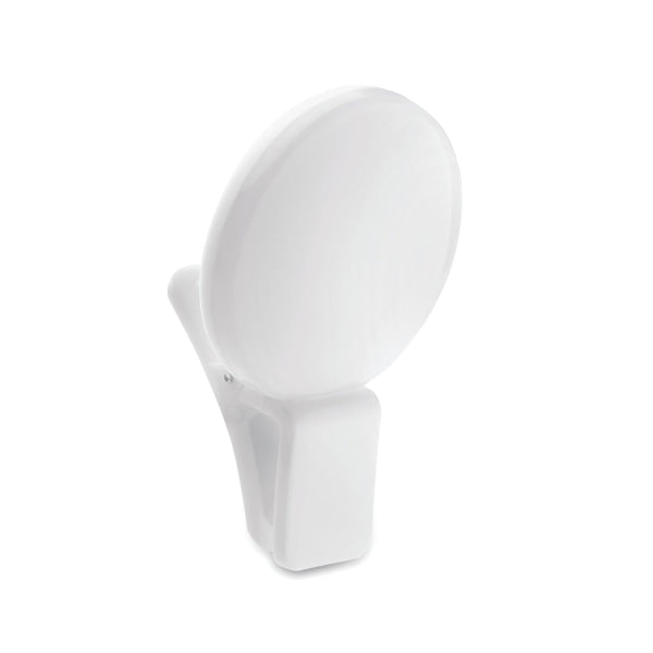 Lampe À Selfie Led Pince Pinny Personnalisable White Accessoires Téléphone