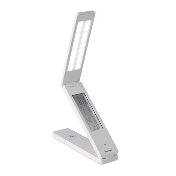 Lampe De Bureau Station Météo Zeta Personnalisable Blanc Accesoires